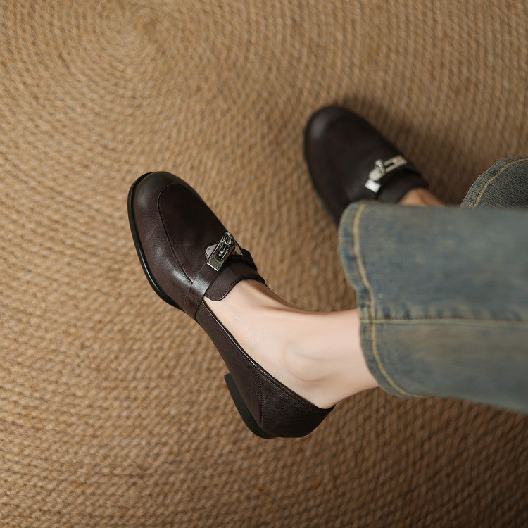 Olen Genuine Leather Shoes