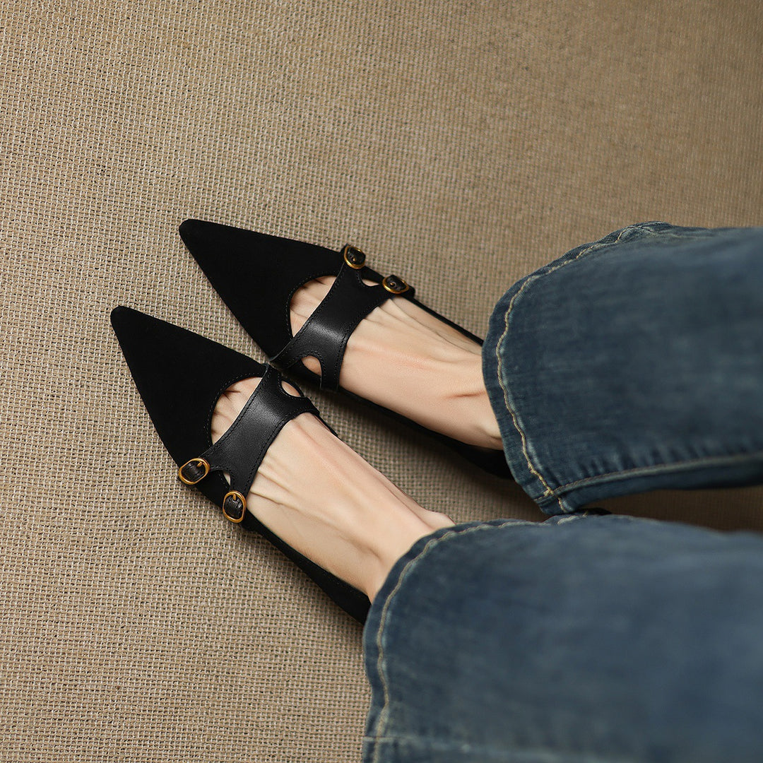 Ryla Genuine Suede Loafers