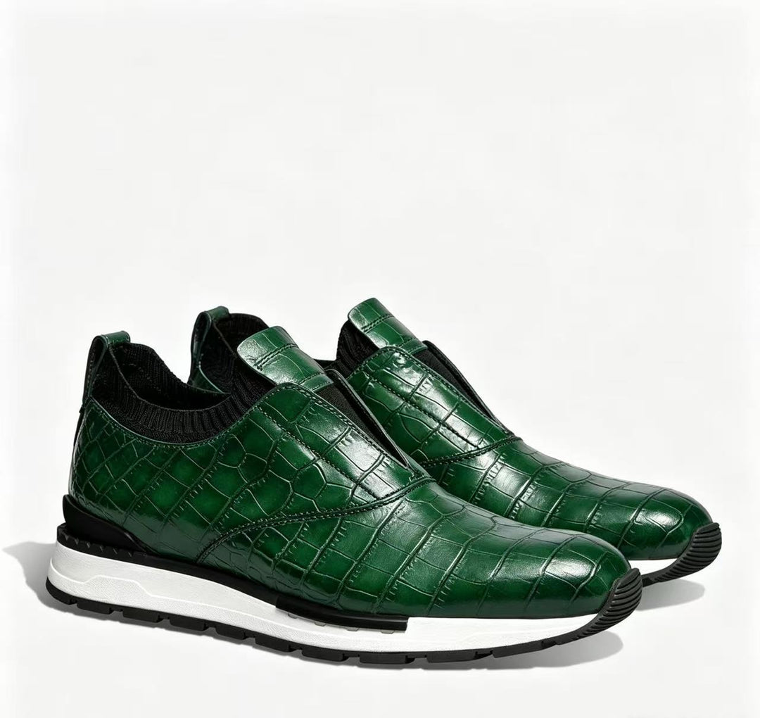 Darcel Genuine Leather Slip-On Sneakers