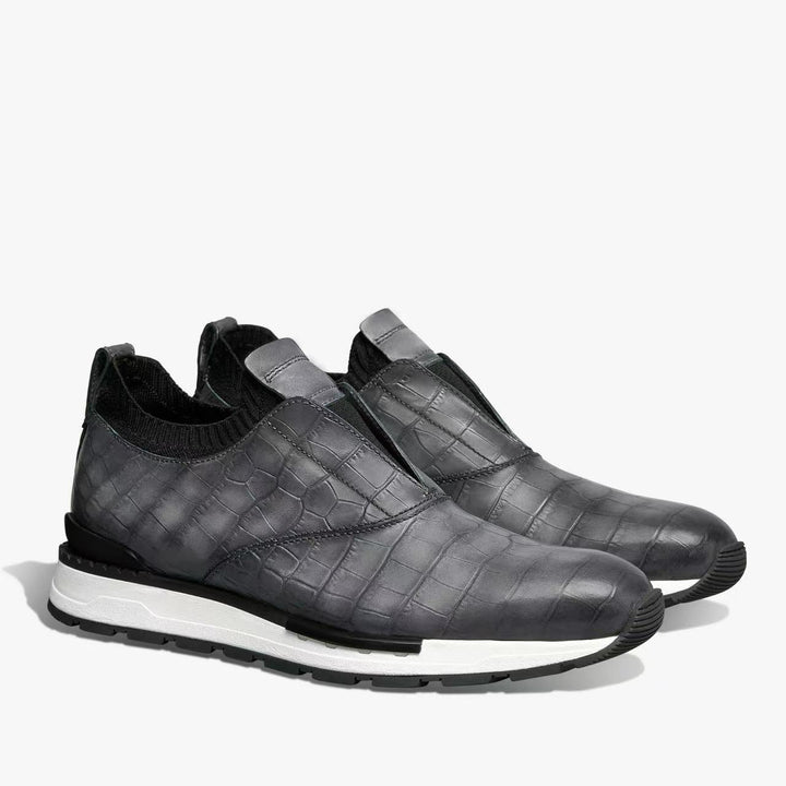 Darcel Genuine Leather Slip-On Sneakers