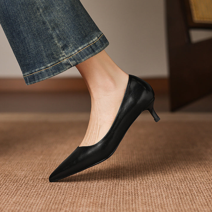 Relle Genuine Leather Heels