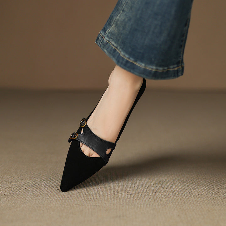 Ryla Genuine Suede Loafers