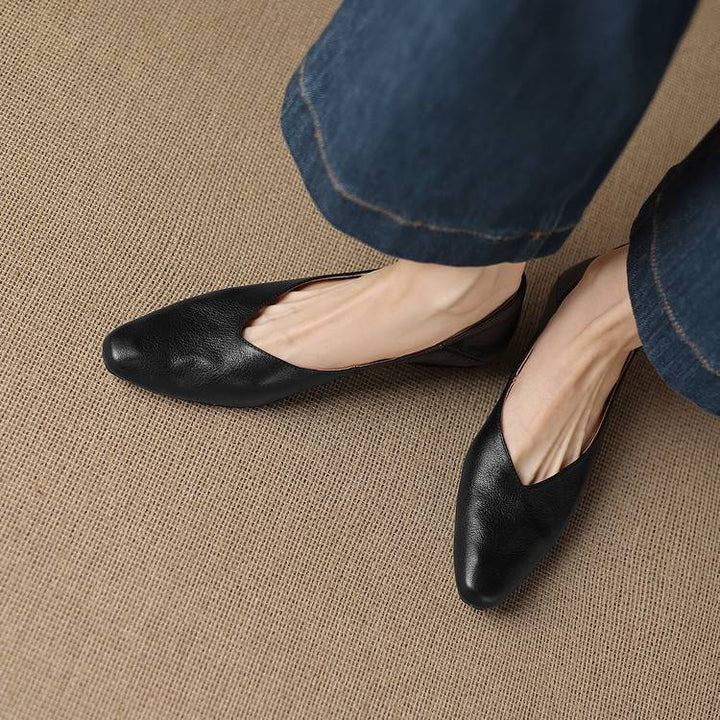 Darsi Genuine Leather Flats