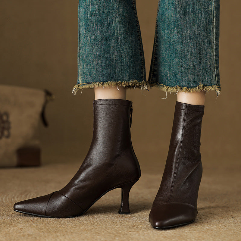 Alyn Genuine Leather Boots