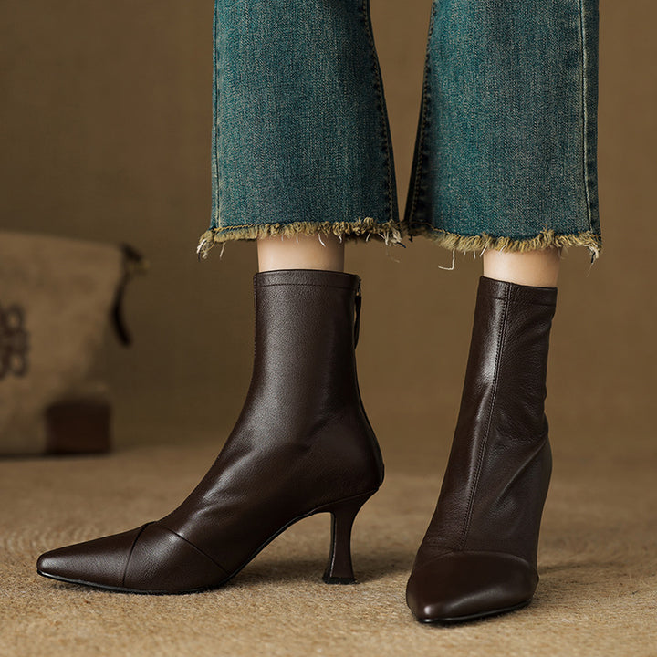 Alyn Genuine Leather Boots