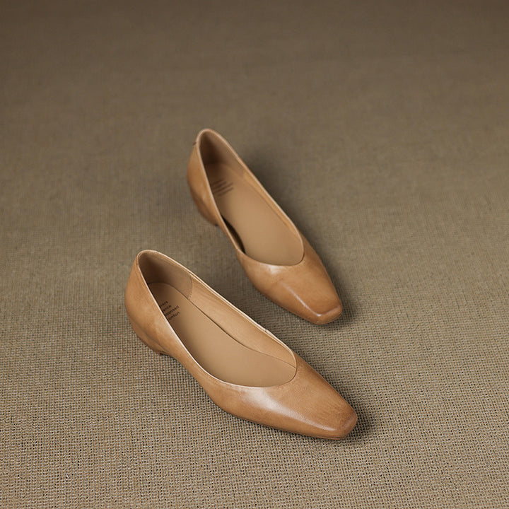 Oren Genuine Leather Flats