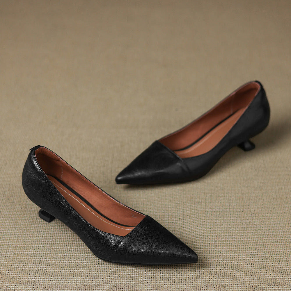 Venza Genuine Leather Heels