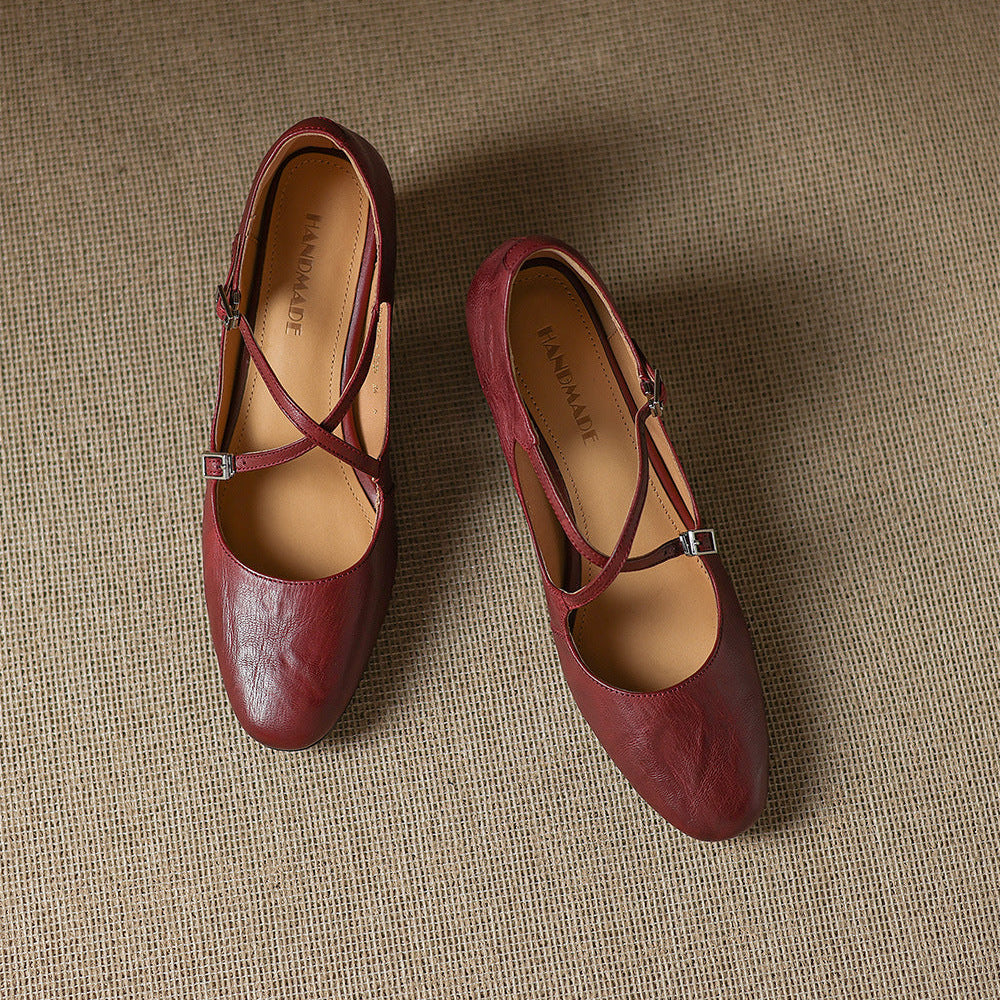 Orrel Genuine Leather Heels