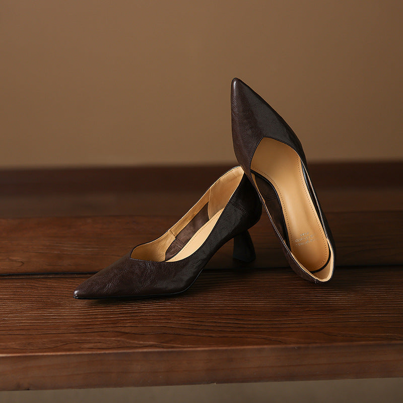 Veler Genuine Leather Heels