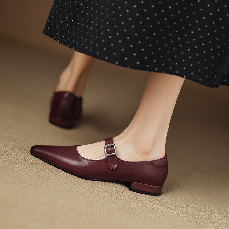 Orya Genuine Leather Heels