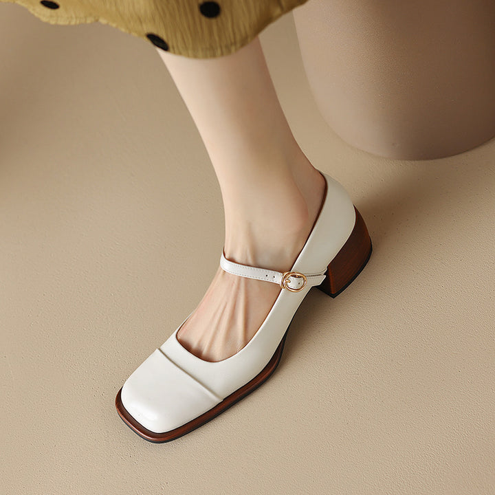 Erel Genuine Leather Heels