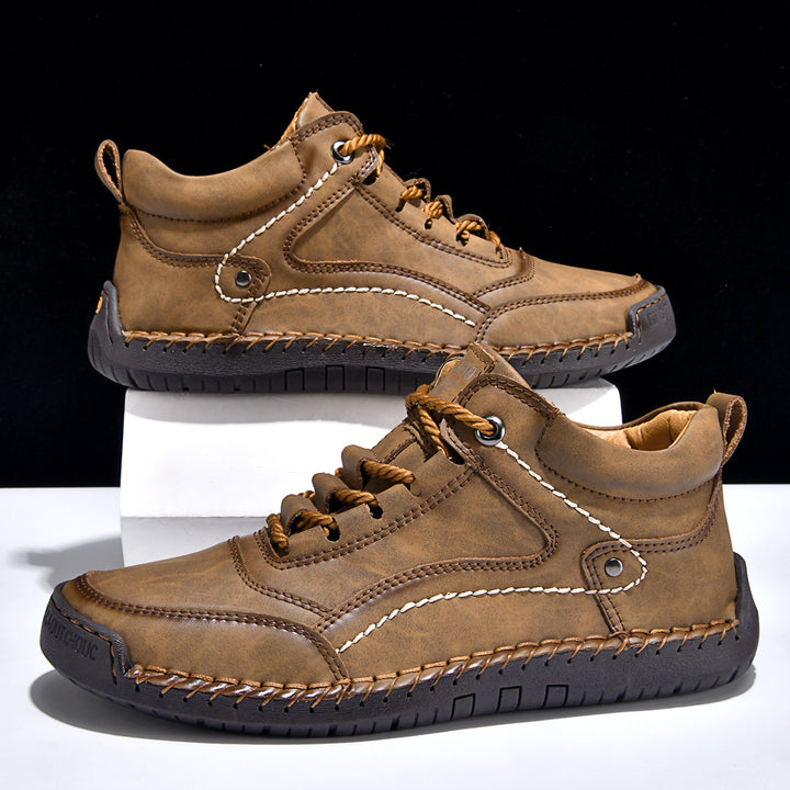 Calyx Genuine Leather Lace Up Shoes