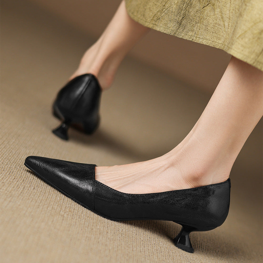 Venza Genuine Leather Heels