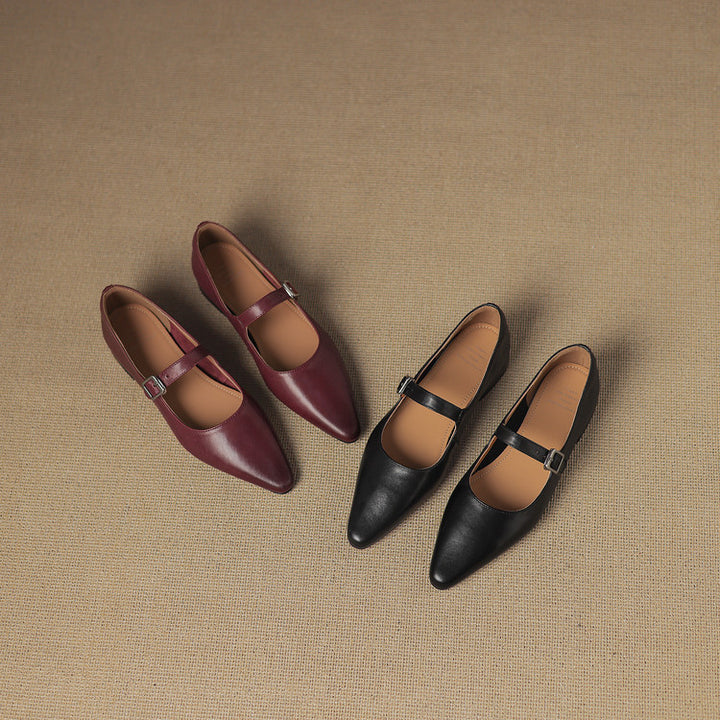 Orya Genuine Leather Heels
