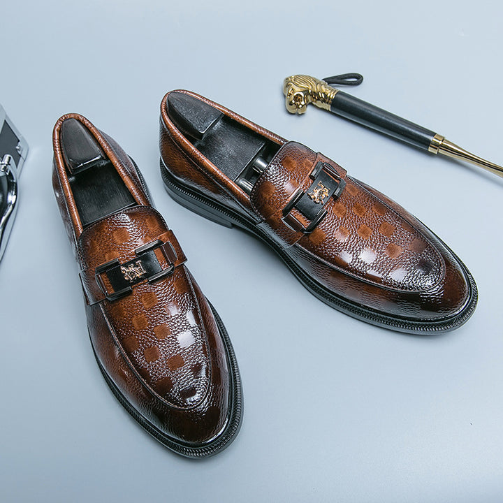 Pregiata Genuine Leather Loafers