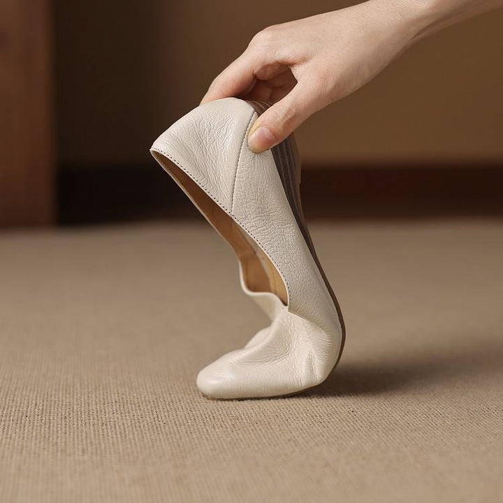 Darsi Genuine Leather Flats