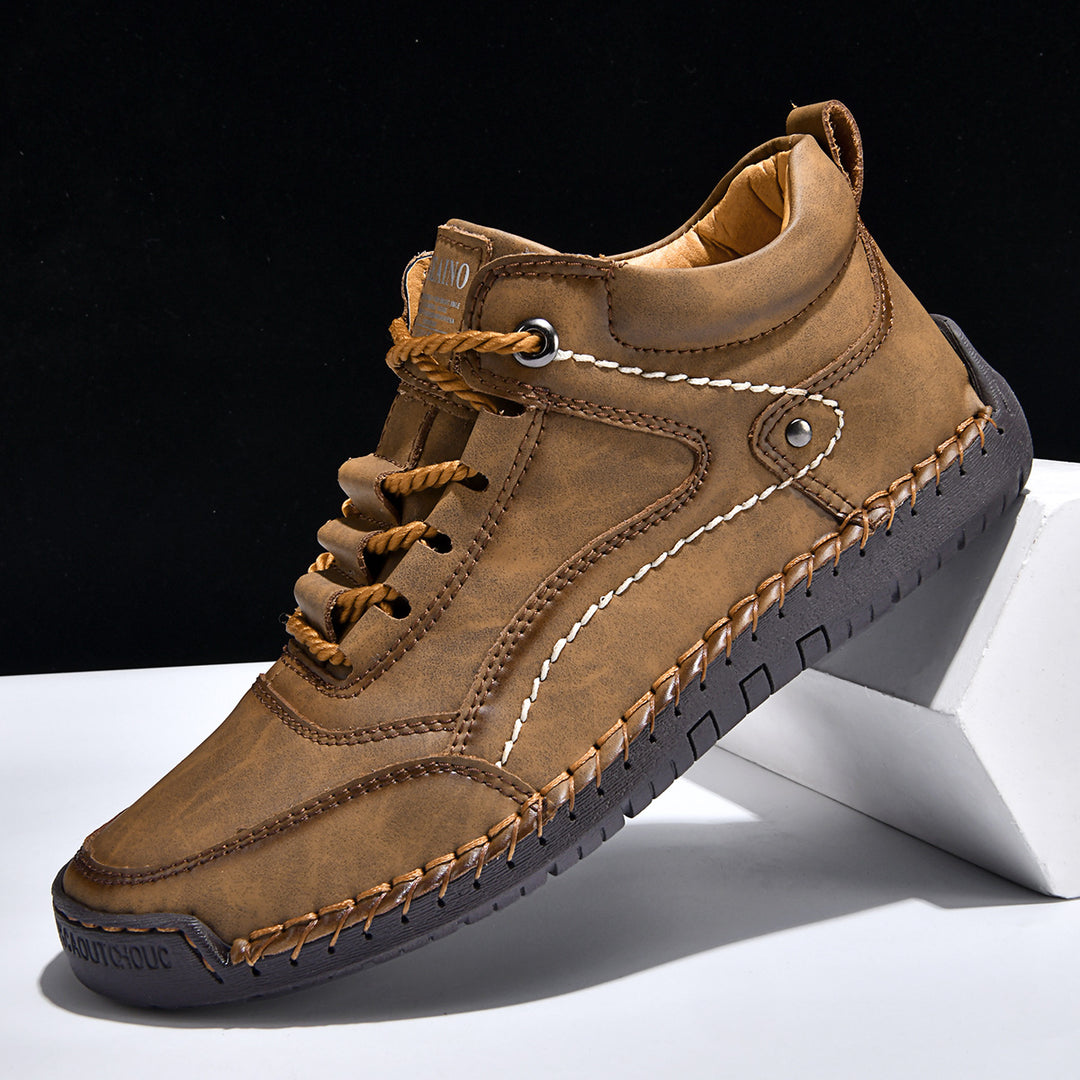 Calyx Genuine Leather Lace Up Shoes
