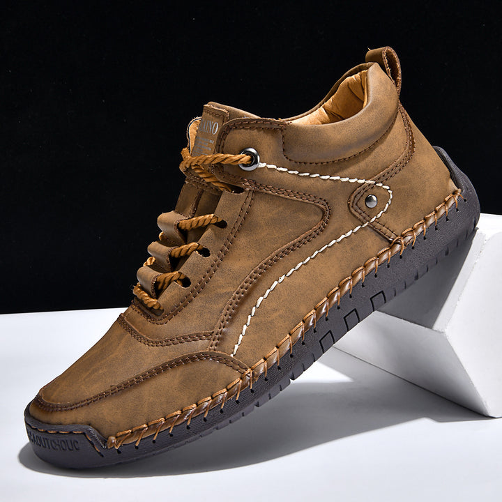Calyx Genuine Leather Lace Up Shoes