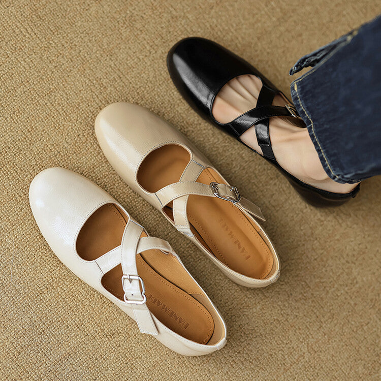 Nyra Genuine Leather Shoes