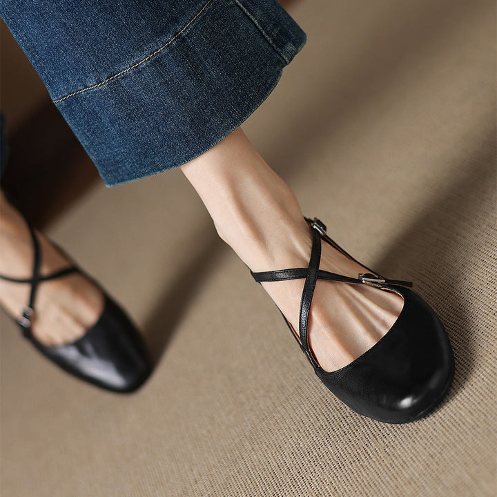Orrel Genuine Leather Heels