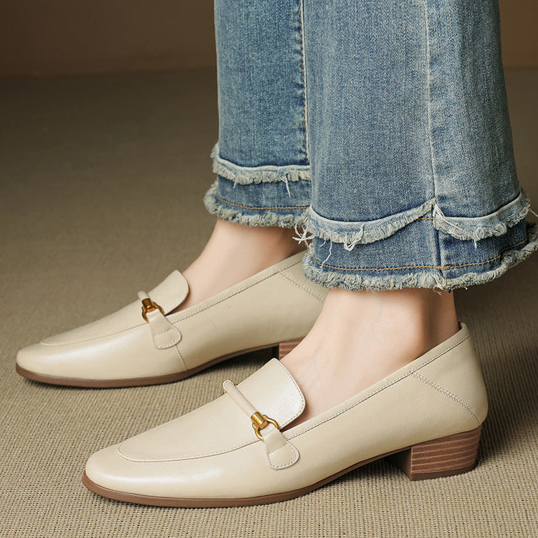 Sera Genuine Leather Loafers