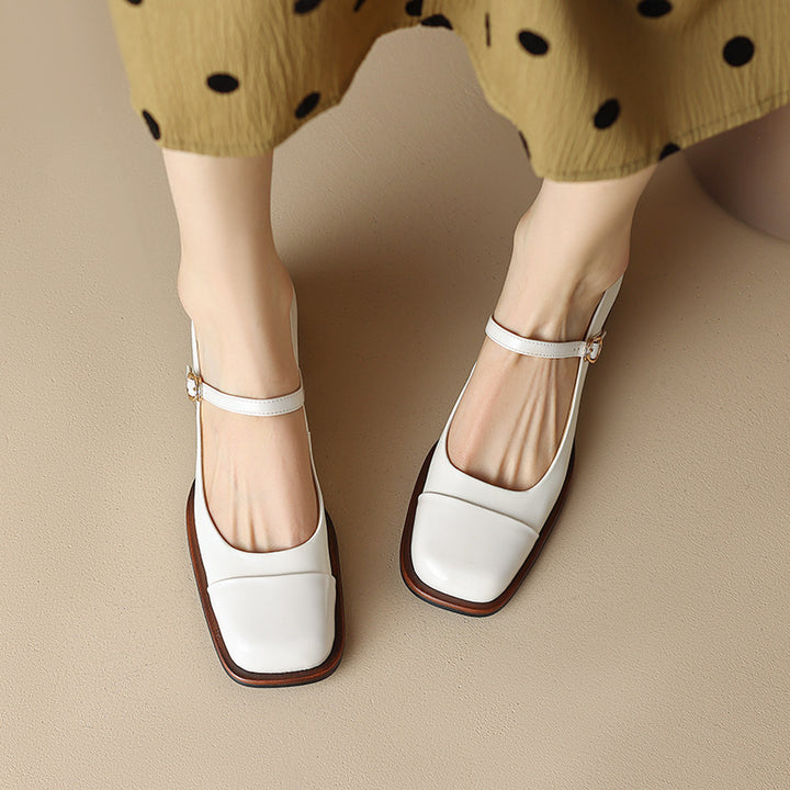 Erel Genuine Leather Heels