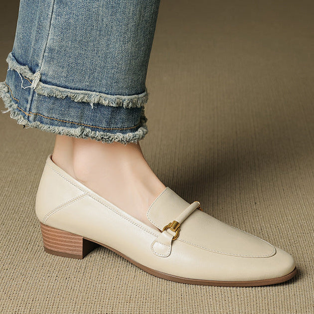 Sera Genuine Leather Loafers