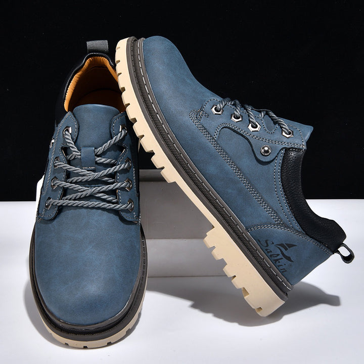 Rexton Premium Leather Lace-Up Shoes