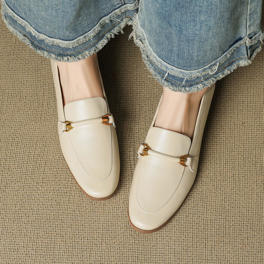 Sera Genuine Leather Loafers