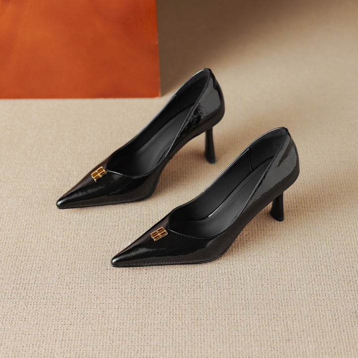 Blair Genuine Leather Heels