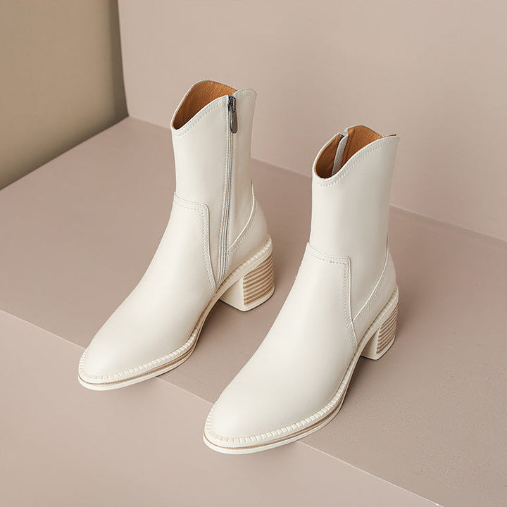 Zaria Genuine Leather Boots