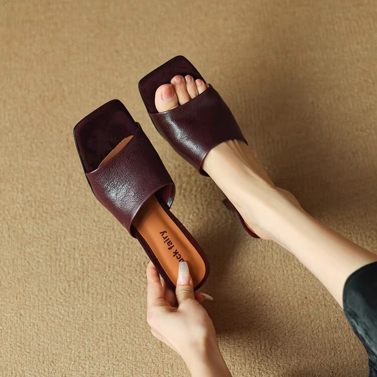 Selyn Leather Sandals