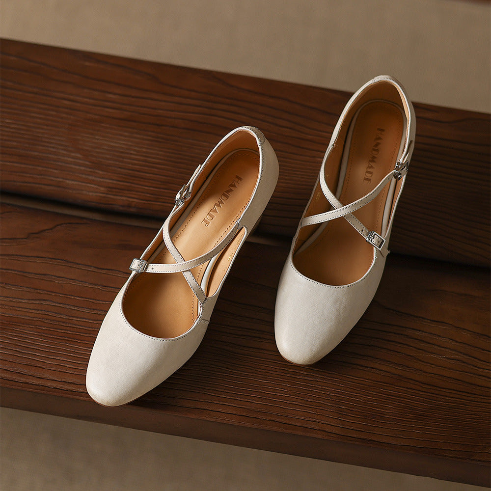 Orrel Genuine Leather Heels