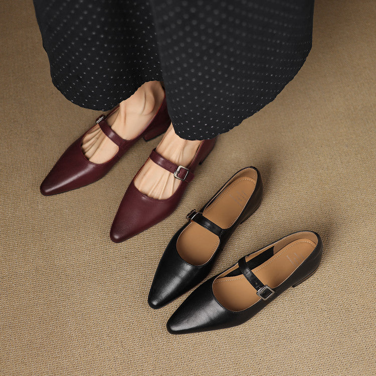 Orya Genuine Leather Heels