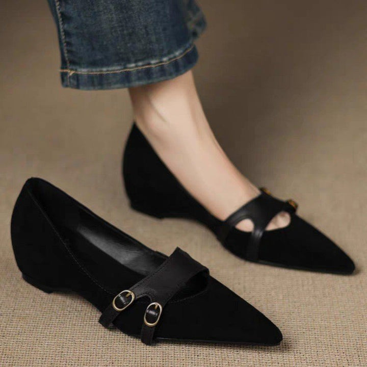 Ryla Genuine Suede Loafers