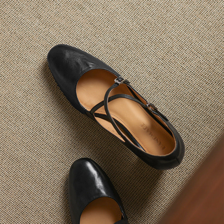 Orrel Genuine Leather Heels