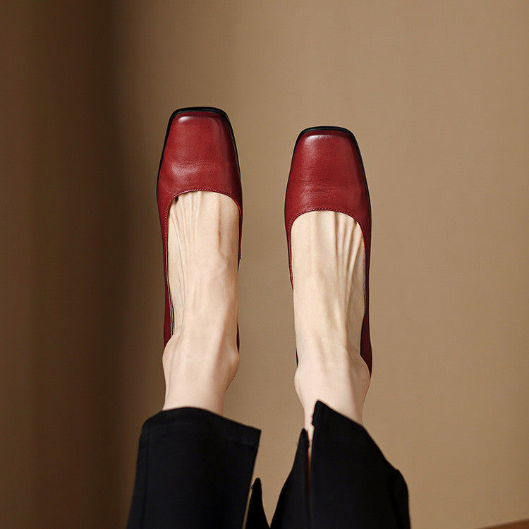 Arlix Genuine Leather Heels