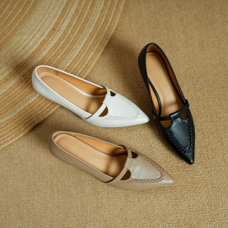Orel Genuine Leather Heels