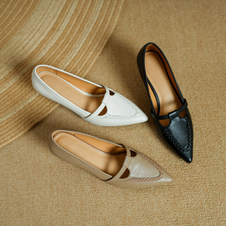 Orel Genuine Leather Heels