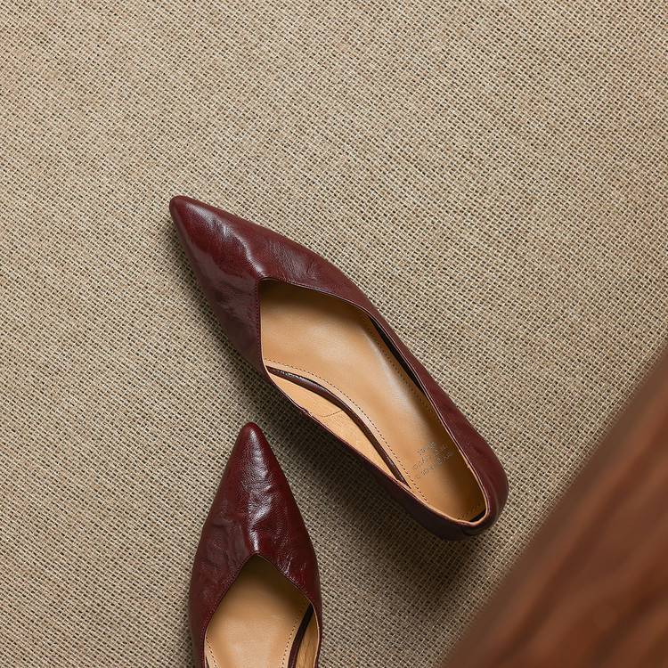 Emry Genuine Leather Pumps