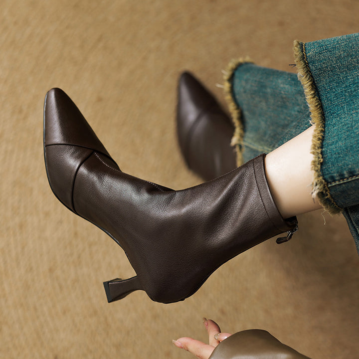 Alyn Genuine Leather Boots