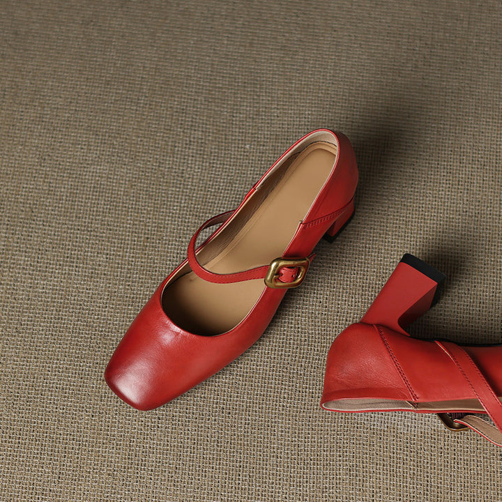 Kelis Genuine Leather Heels
