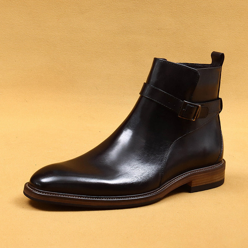 Hansen Genuine Leather Boots