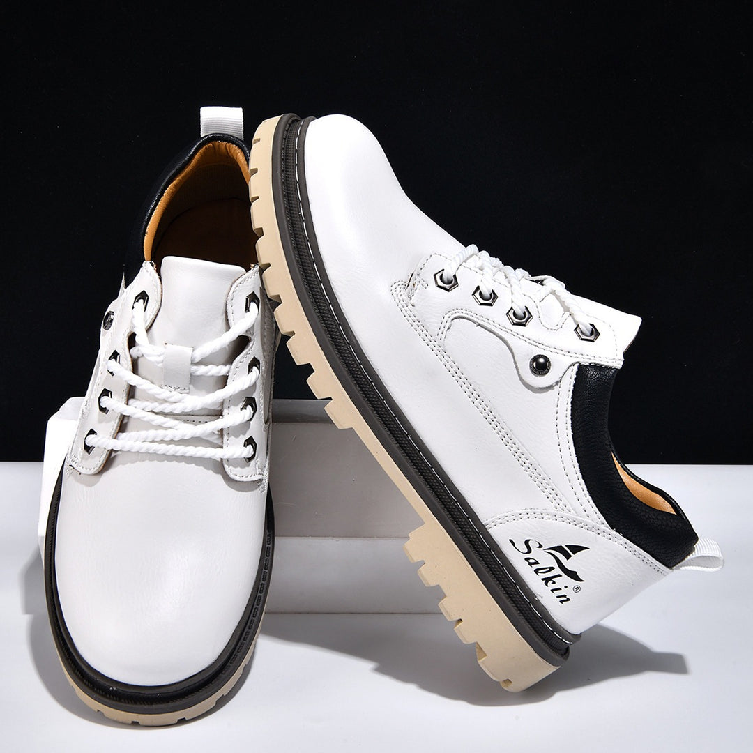 Rexton Premium Leather Lace-Up Shoes