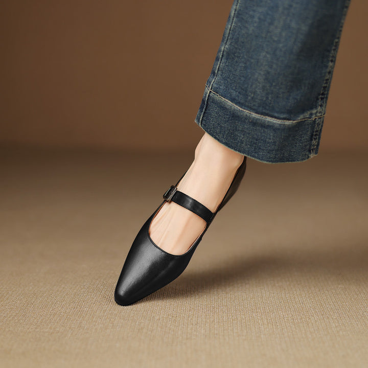 Orya Genuine Leather Heels