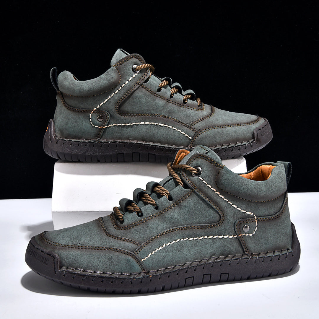 Calyx Genuine Leather Lace Up Shoes