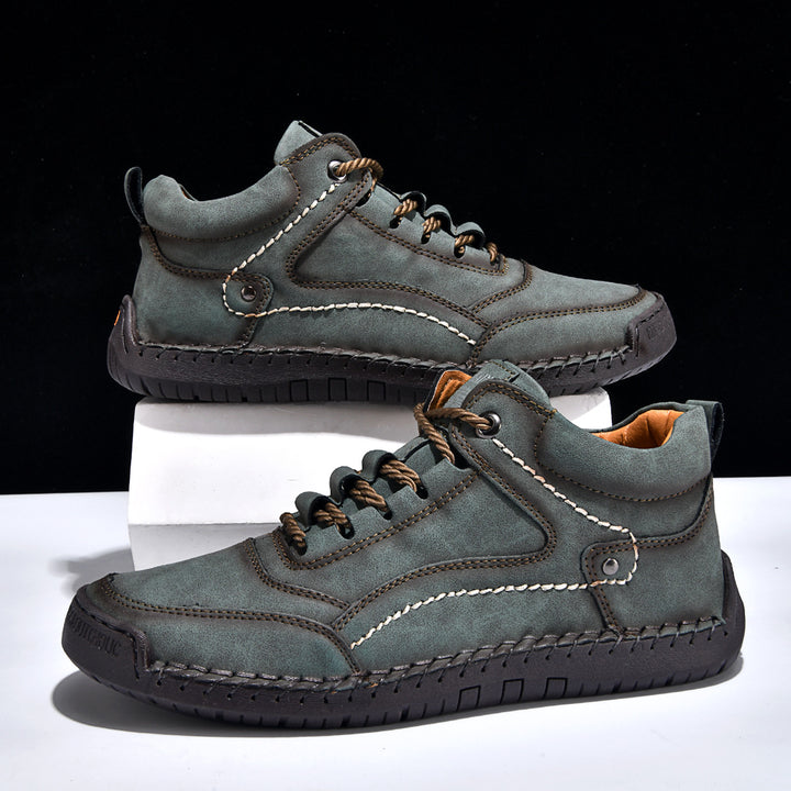 Calyx Genuine Leather Lace Up Shoes