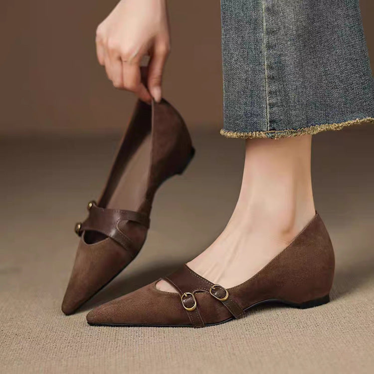 Ryla Genuine Suede Loafers