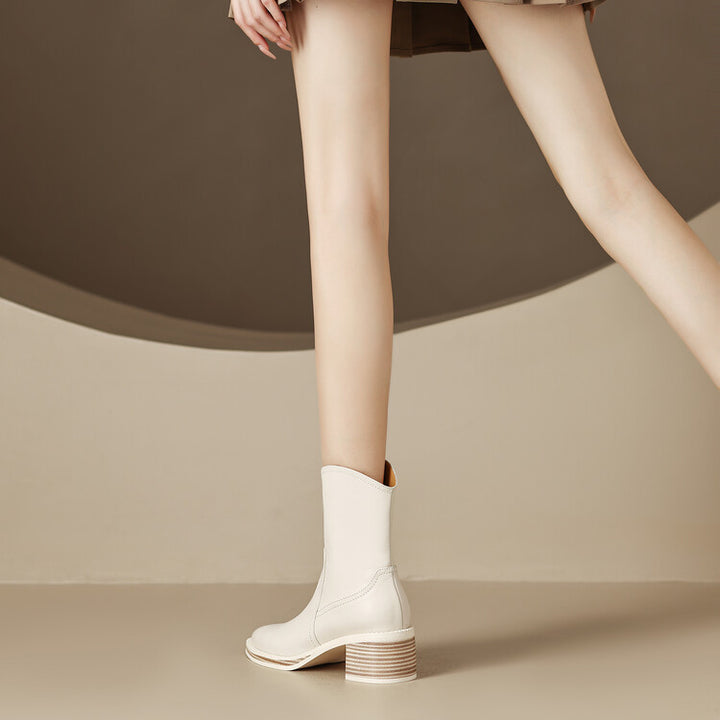 Zaria Genuine Leather Boots