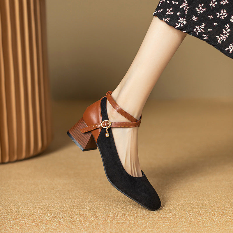 Avira Suede Heels